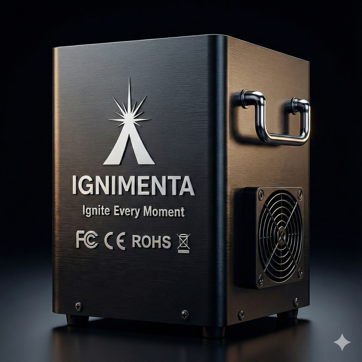 Cold Spark Machine 800W - 3-Min Ready, 16-Key Remote + DMX, Non-Flame Effect, Clog-Free Granules For Weddings & Parties